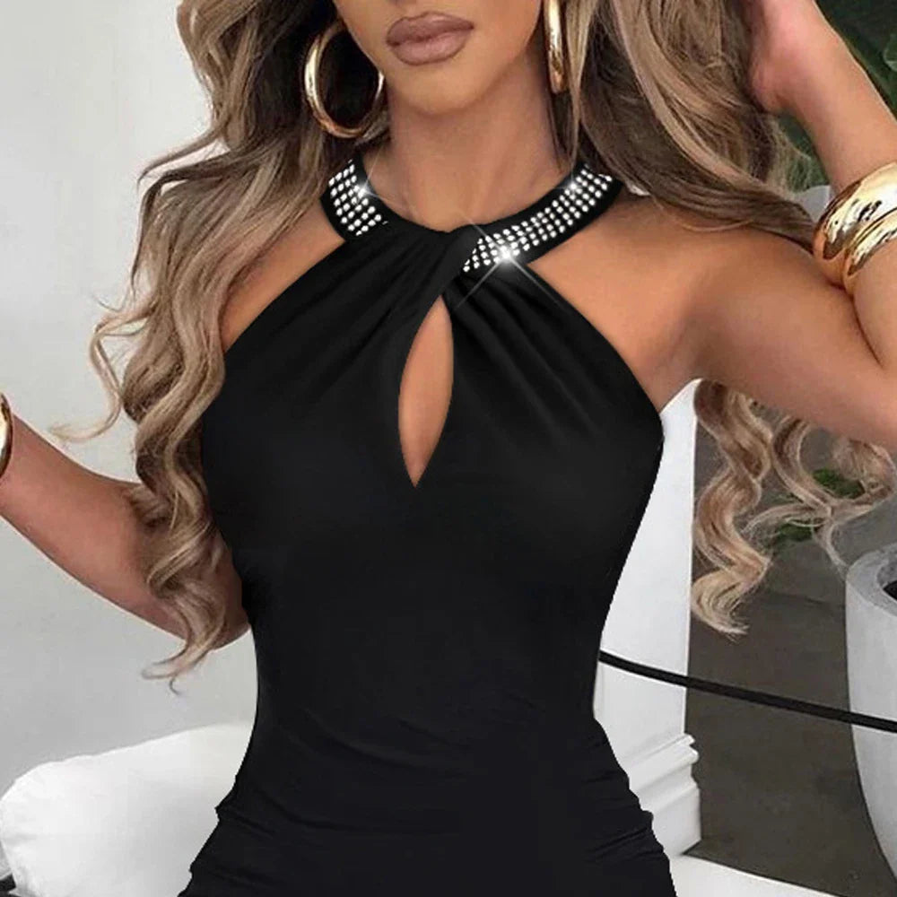 GlamourDames Zomerse Sexy Slanke Wikkeljurk