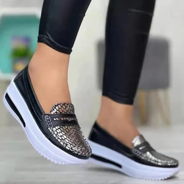 Vrouwelijke Gevulkaniseerde Sneakers Alexandra Stijlvol - Mode Vibes