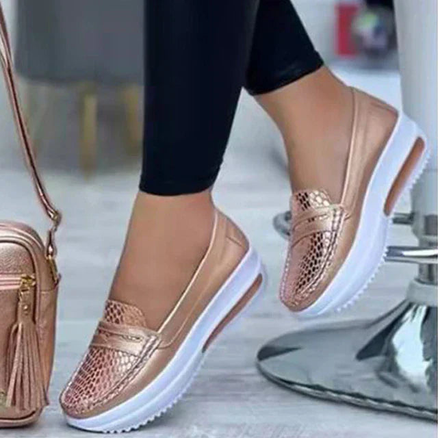 Vrouwenschoenen Gevulkaniseerd Comfortabel Elena - Mode Vibes