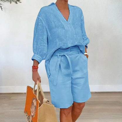 Stijlvolle Lente Tweedelige Set van Luxe Comfort