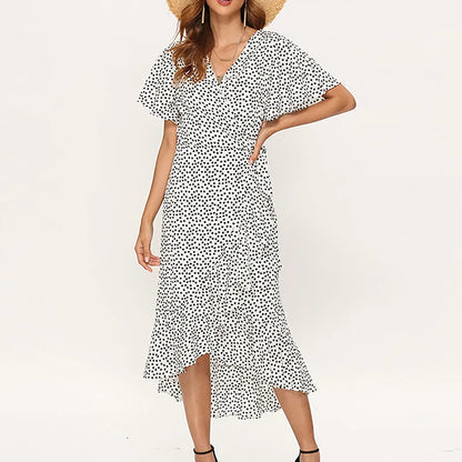 Bohemien Sexy Chiffon Zomerjurk van ZomerLuxe