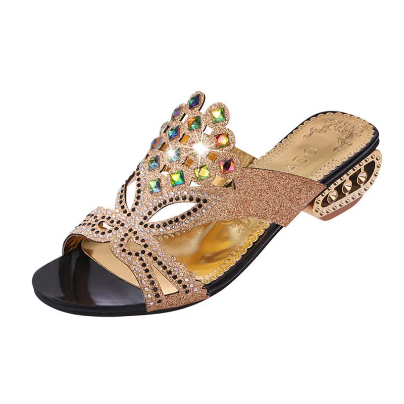 Lumina Zomer Bling Rhinestone Sandalen