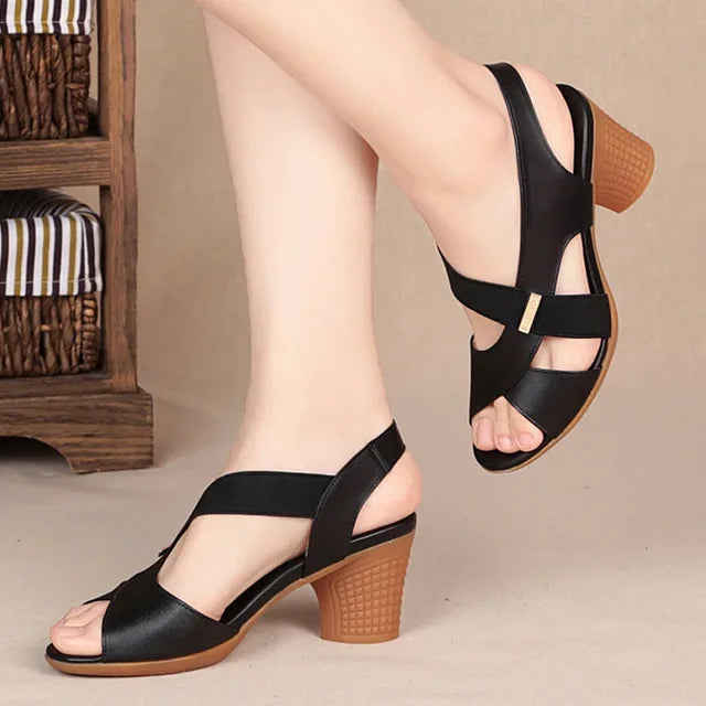 Trendy Dames Sandalen Peep Toe