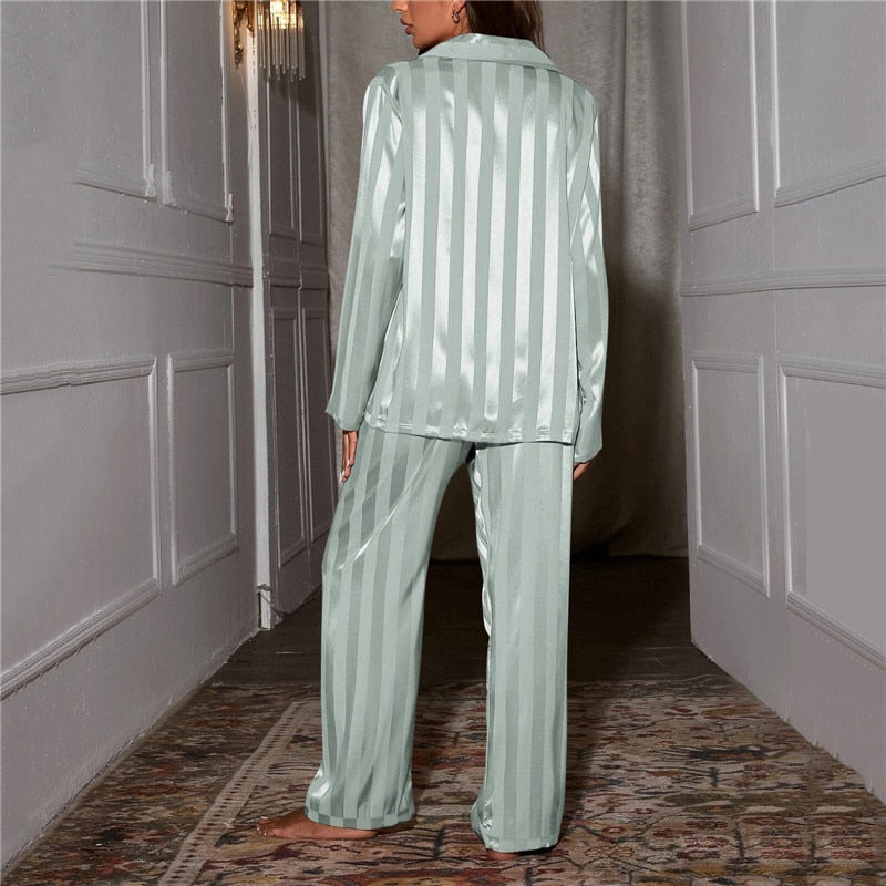 Dames Pyjama Set Fleur Luxe Slaapwear voor Vrouw