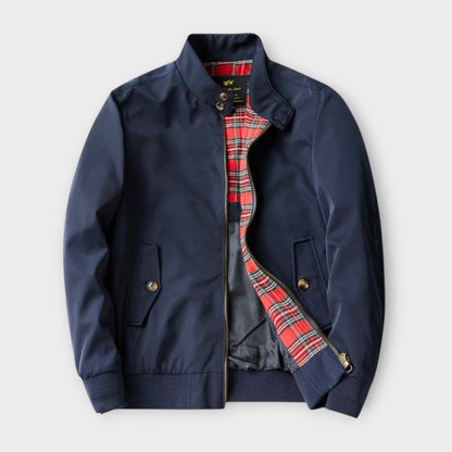 Heren Bomberjack Klassiek Leder Look