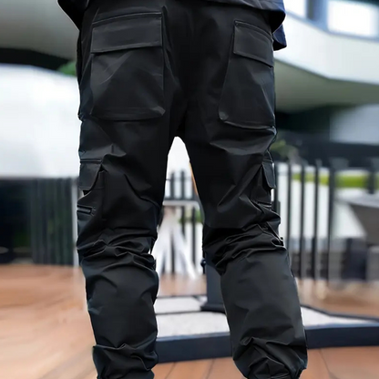 Heren Cargo Broek Comfort Fit Zwart Ryder