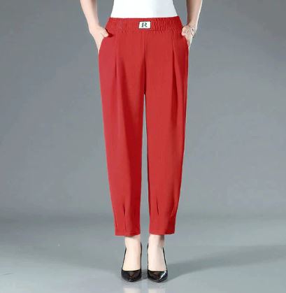 Vrouwelijke Casual Broek Comfortabel voor Dagelijks Dragen
