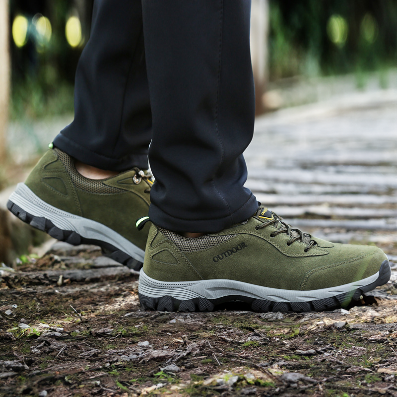 Frego Comfort Wandelschoenen voor Heren – Ondersteunende Sneakers met Antislip Zool