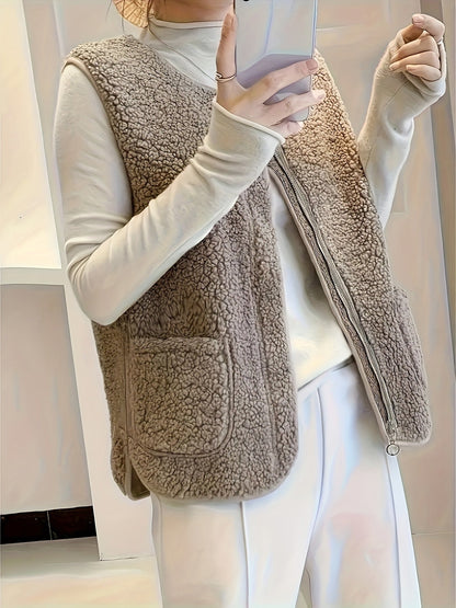 Dames Fleece Bodywarmer Warm en Zacht