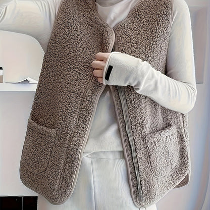 Dames Fleece Bodywarmer Warm en Zacht