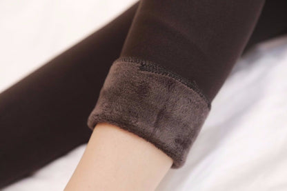 Dames Fleece Legging Zacht Warm voor Winter