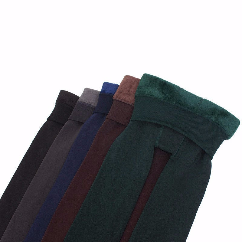 Dames Fleece Legging Zacht Warm voor Winter