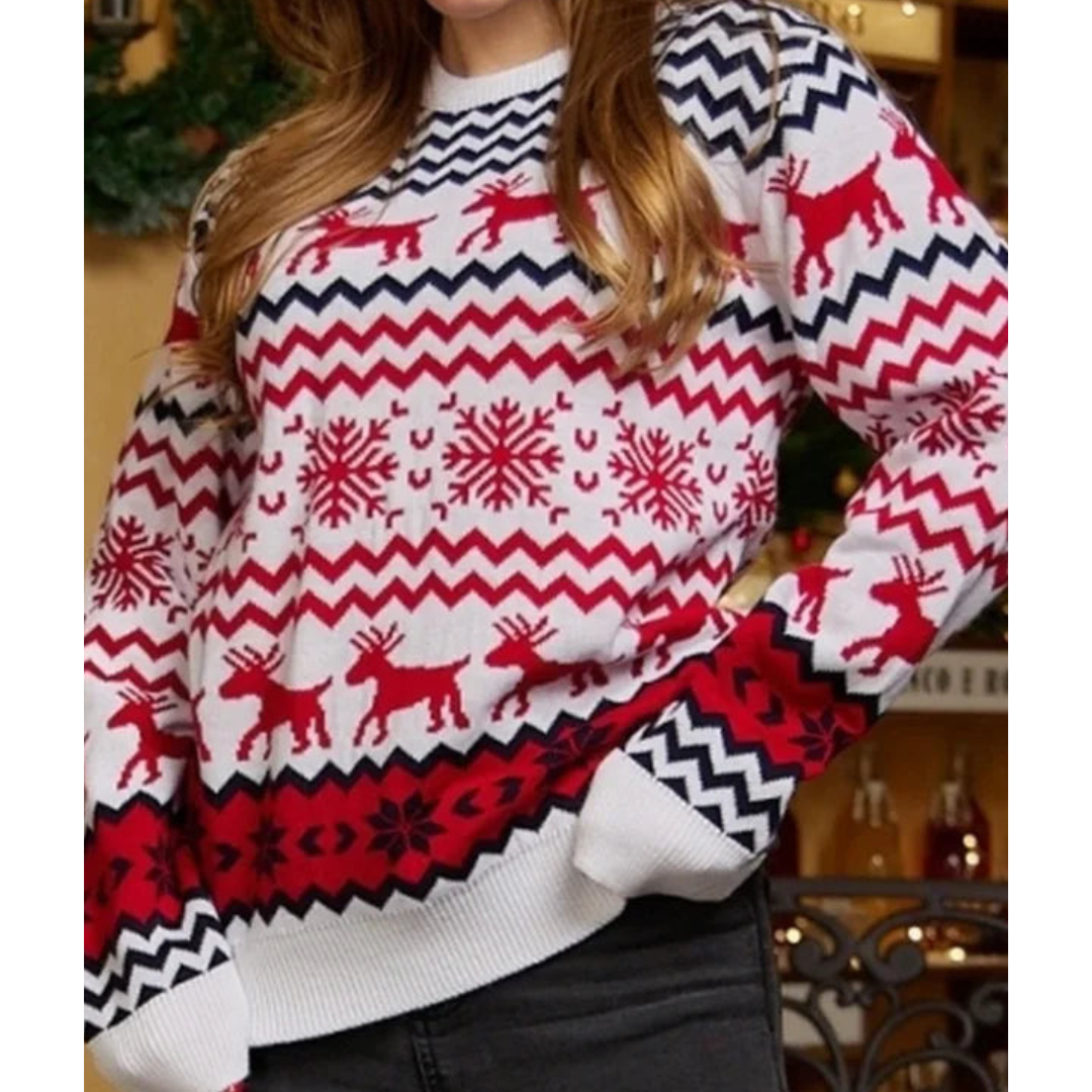 Dames Trui Kerst | Klassieke Winterbrei Gezellige Stijl - Mode Vibes