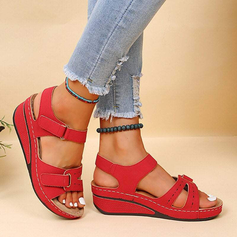 Fliva | Sandali Ortopedici Donna - Regolabili e Confortevoli, Eleganti per Alluce Valgo-5