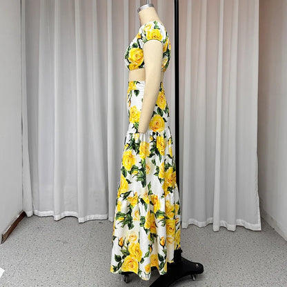 FloralChic Verleidelijke Bloemenpracht Set