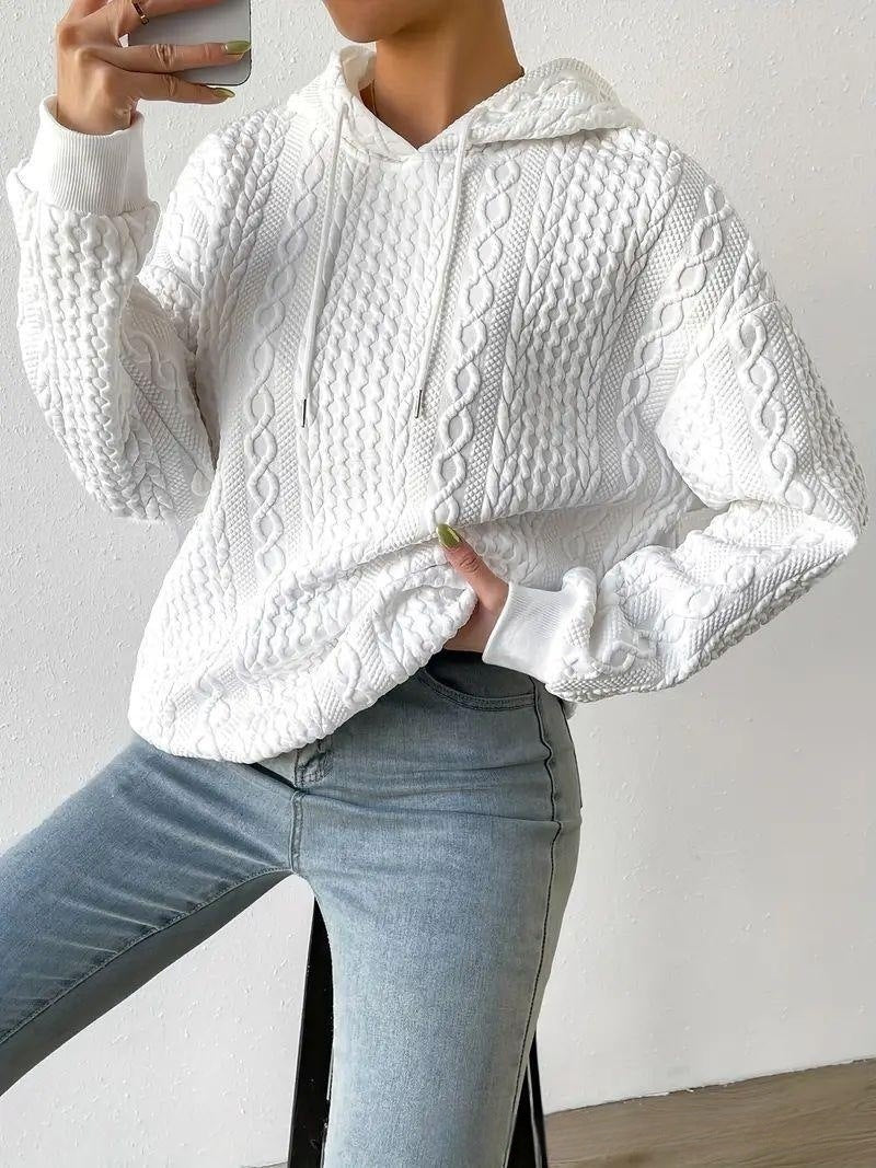 Wendy Dames Sweatshirt | Jacquard, Ademend en Casual 2