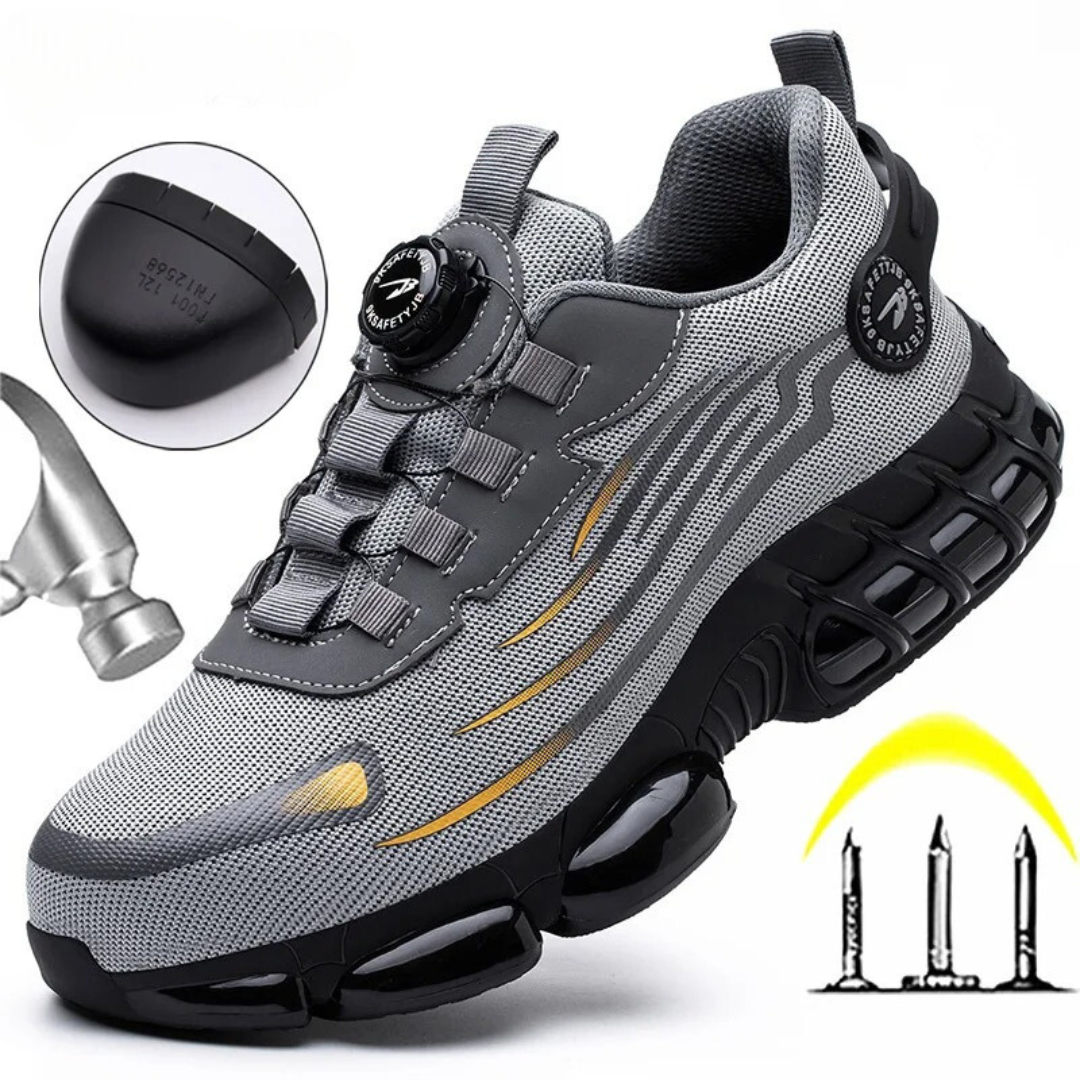 Werkschoenen Heren | Veiligheidsschoenen | Antislip grip & snelle draaisluiting