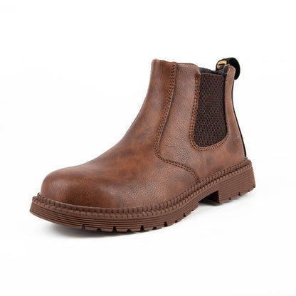 Werkschoenen Heren | Veiligheidsschoenen | Instapmodel met gripzool & stabiele bescherming