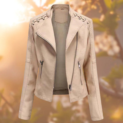 Lara | Elegante giacca di pelle da donna