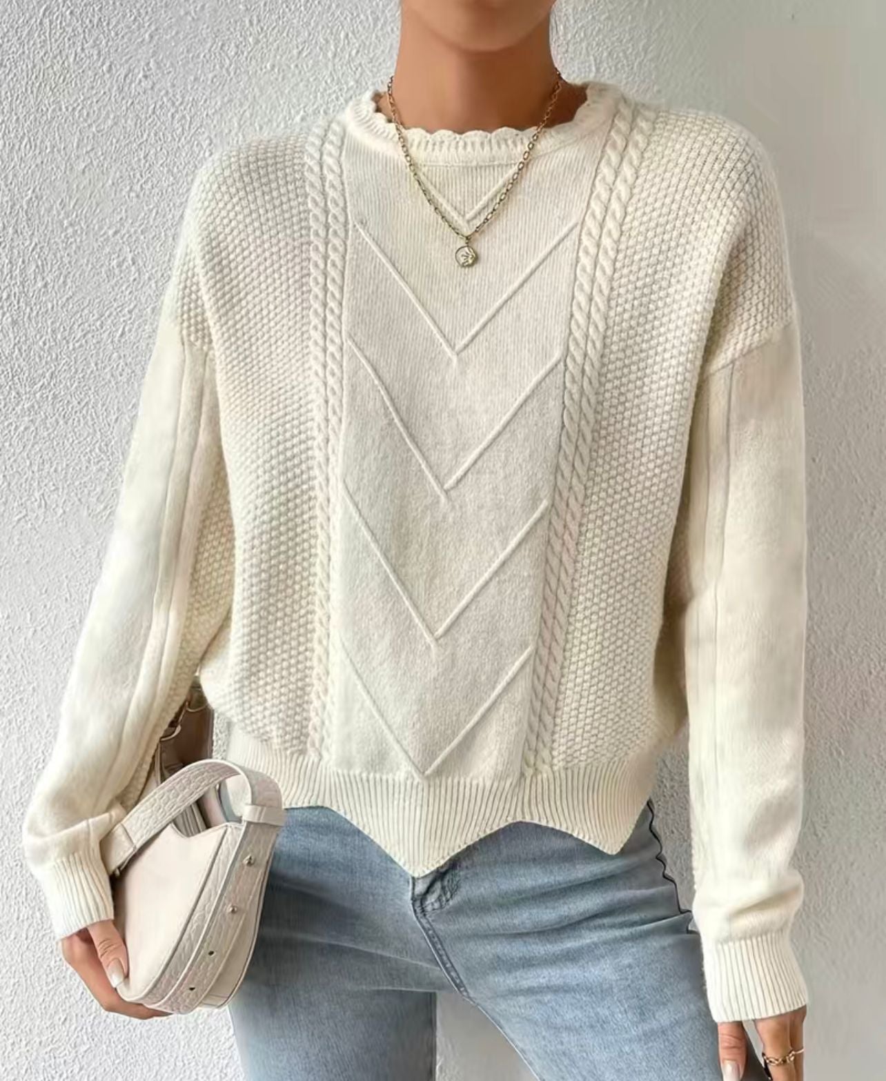 Zacht Sweatshirt Sheen voor Dames - Mode Vibes