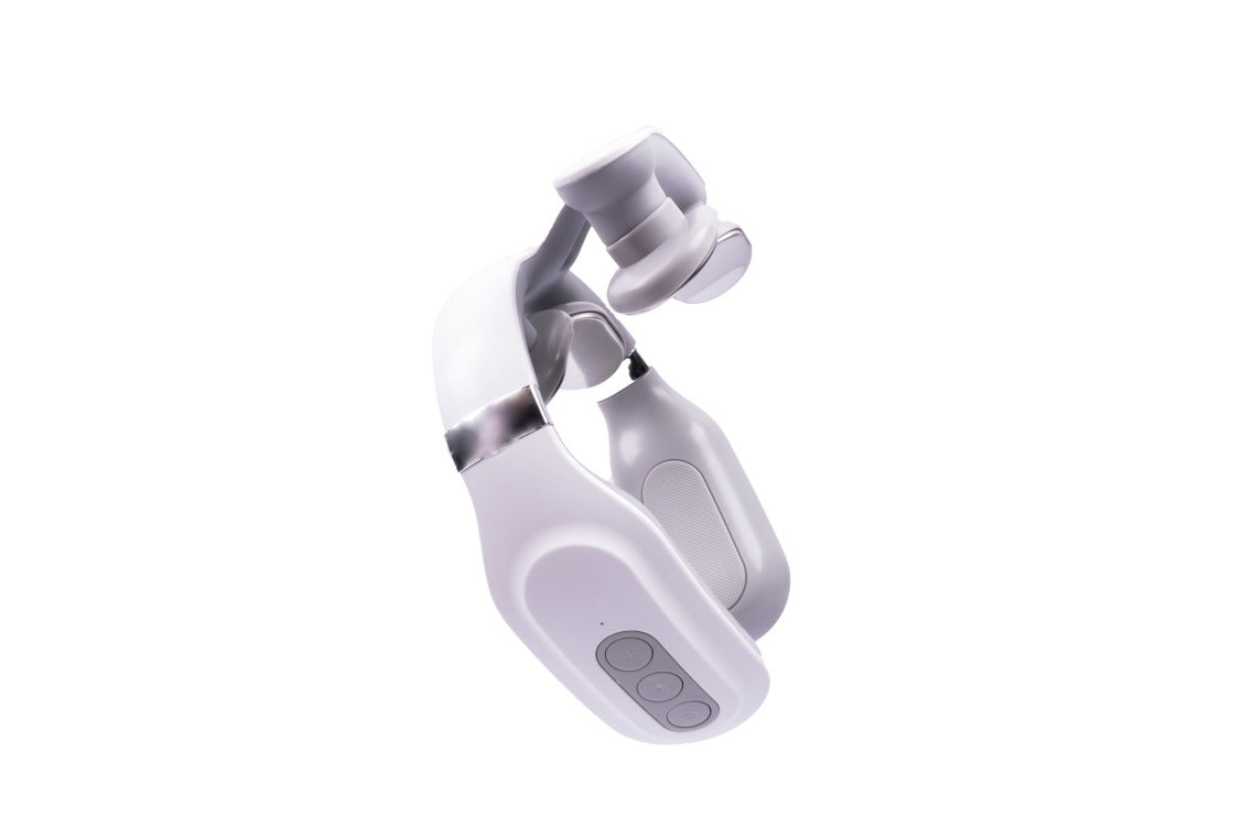 Neck Massager met Warmte en Trillingen voor Cervicale Verlichting