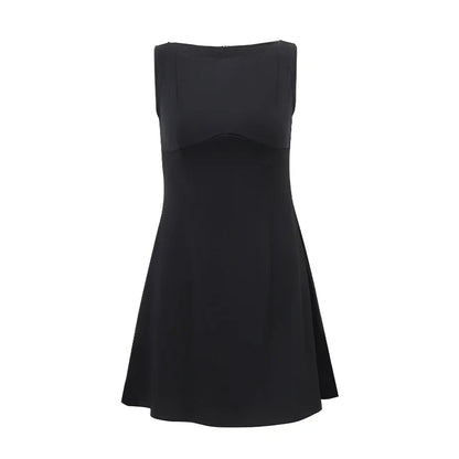 NachtGlimpse Sexy Black Dress