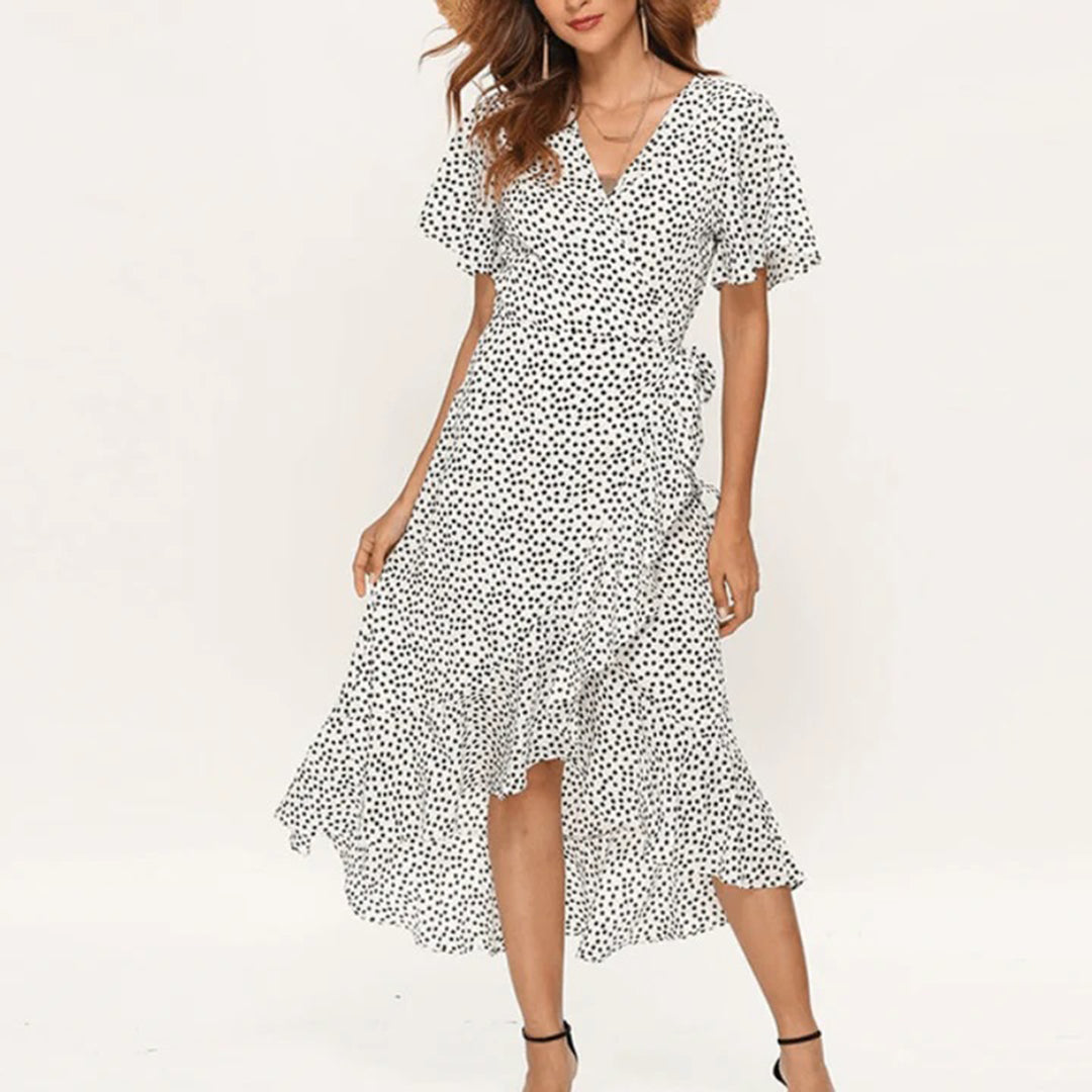 Jurk Wikkeljurk Trendy Zomerjurk