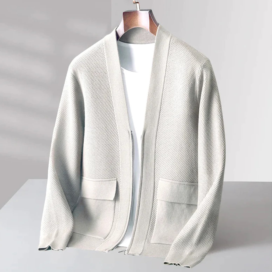 Gebreid Herenvest Casual Stijl voor Mannen