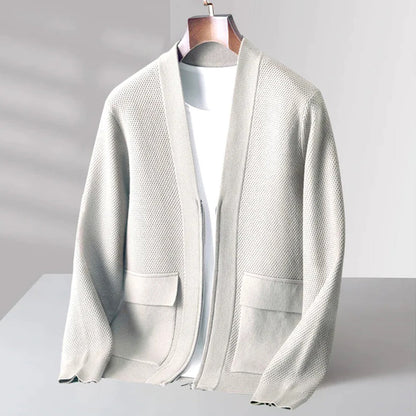 Gebreid Herenvest Casual Stijl voor Mannen