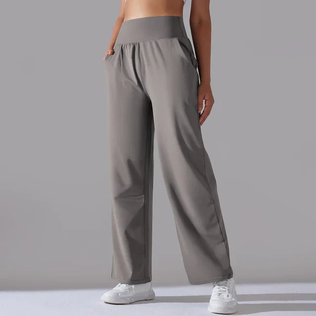 Lounge Broek Wide Leg Relaxt Zittend Dagelijks Comfort