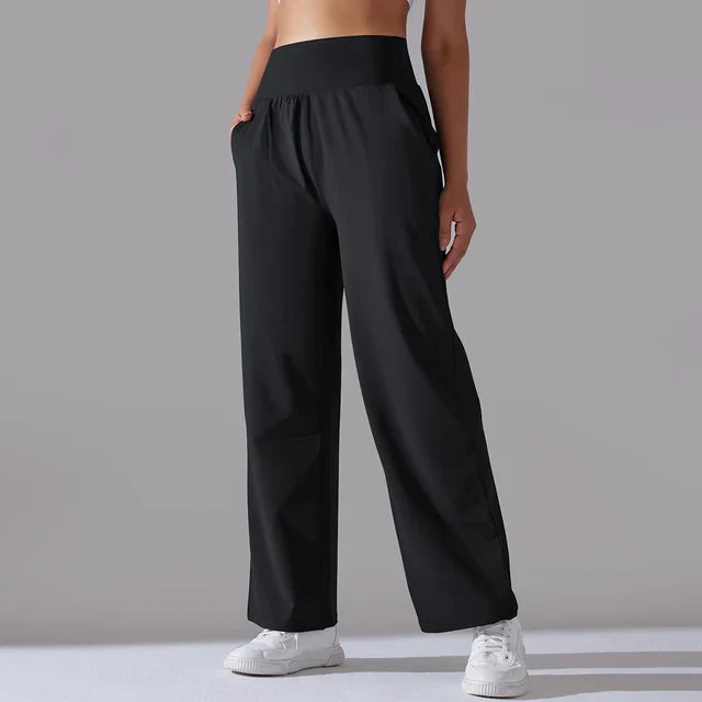 Lounge Broek Wide Leg Relaxt Zittend Dagelijks Comfort