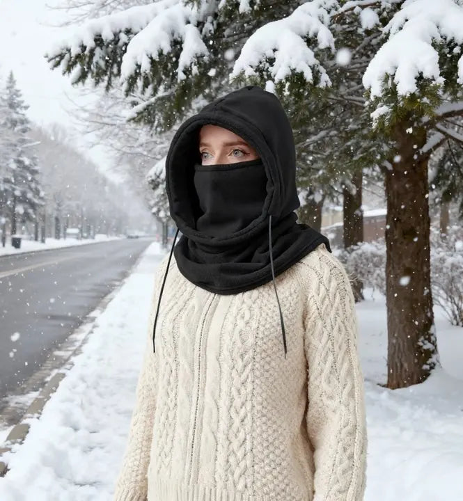 Unisex Wintermuts Winddicht Gebreid Warm