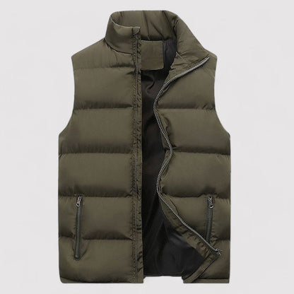 Wilhelm | Gilet elegante con collo alto