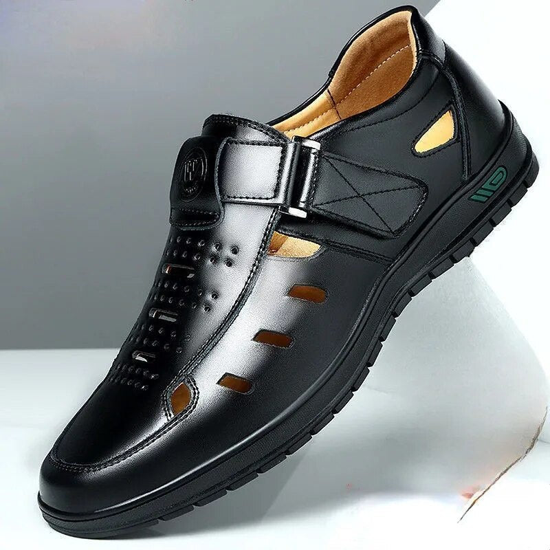 Dames Vrijetijdsschoenen Ademend Leer Antislip Zool - Mode Vibes