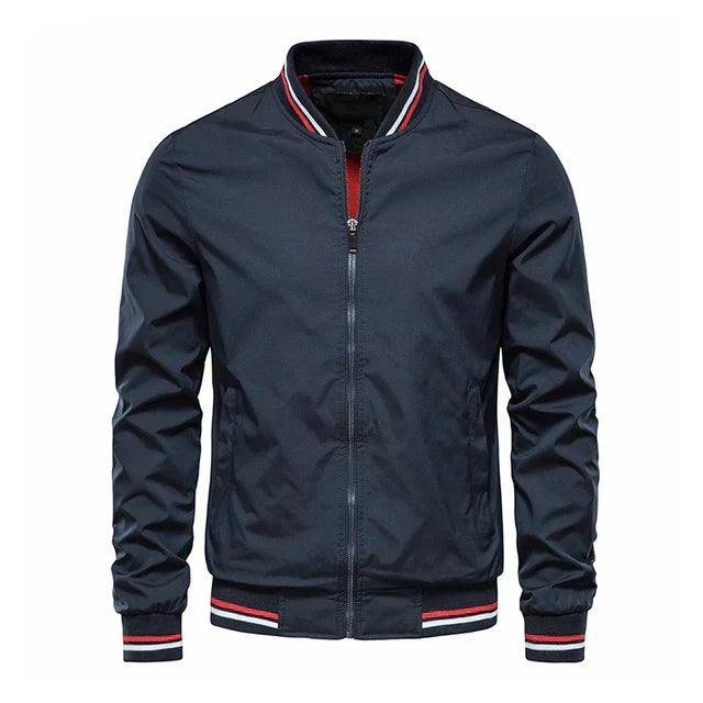 Willem Heren Bomberjack | Ademend Comfort, Gestreept Design 3