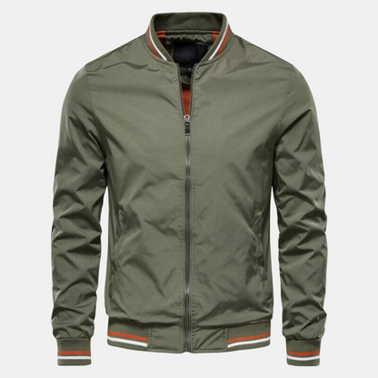 Willem Heren Bomberjack | Kaki, Tijdloos Design, Comfortabele Pasvorm 16