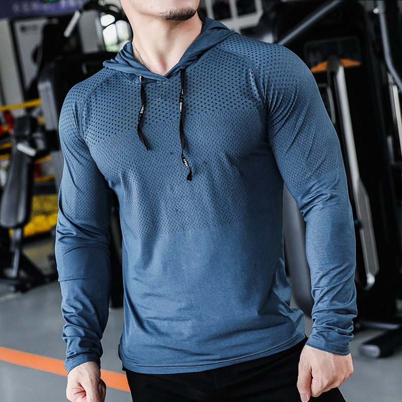 Heren Fitnesshoodie Comfortabel Tijdloos Design - Mode Vibes