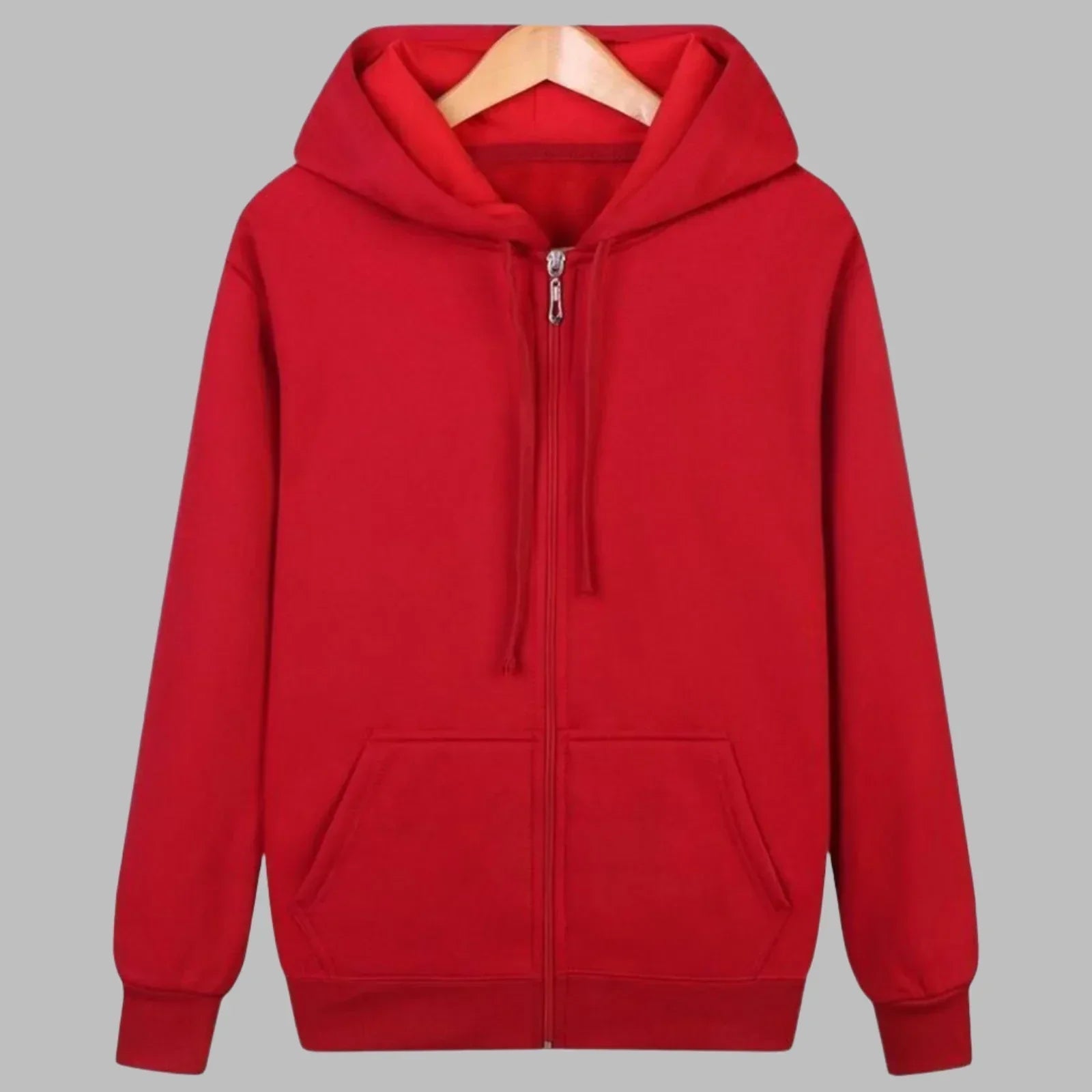 Willem Heren Hoodie | 100% Katoen, Comfortabele Ritssluiting, Casual 2