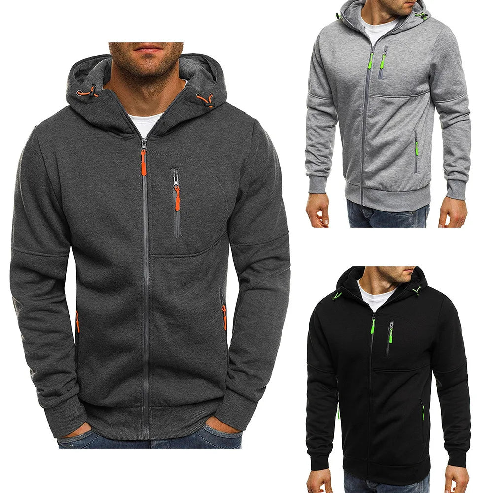 Willem Heren Hoodie | Comfortabele Rits, Nauwsluitende Pasvorm 2