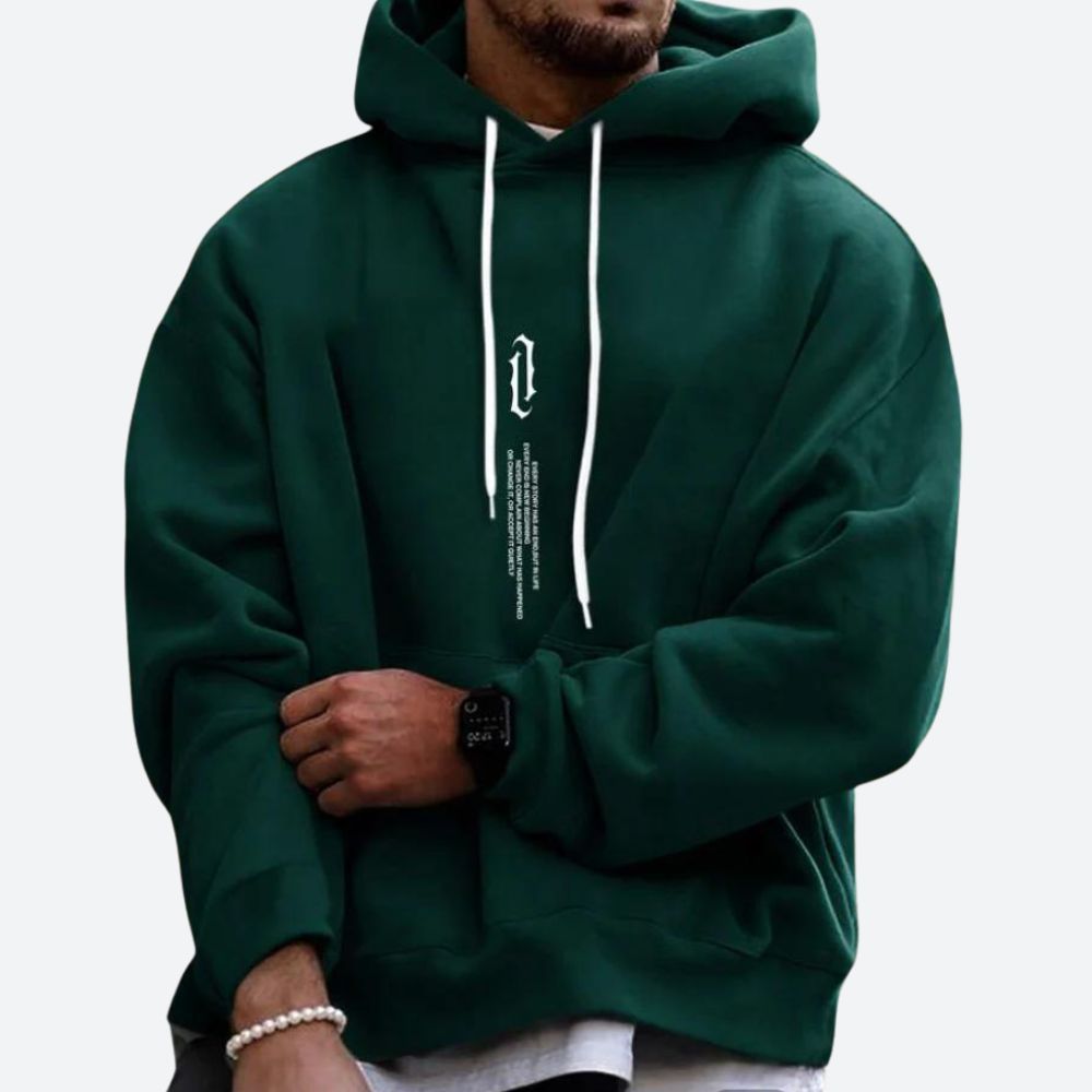 Heren Hoodie Comfortabel en Stijlvol - Mode Vibes