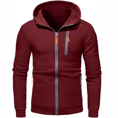 Willem Heren Hoodie | Zwart, Comfortabele Katoenmix 4
