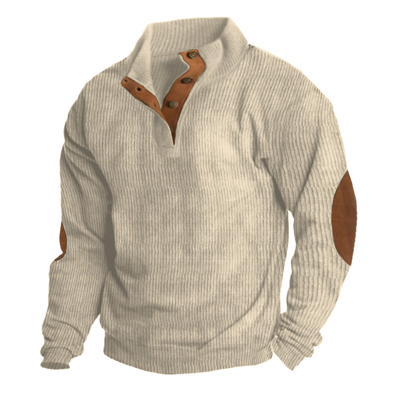 Heren Outdoortrui Waterdicht en Comfortabel Polyester - Mode Vibes