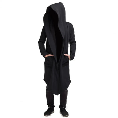 Willem Heren Vest | Gotische Stijl met Capuchon, Katoenmix 1