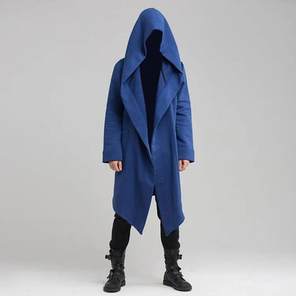 Willem Heren Vest | Gotische Stijl met Capuchon, Katoenmix 5