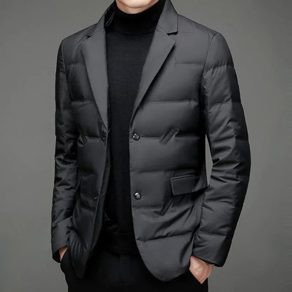 Heren Winterjas Warm en Comfortabel met Tijdloos Design - Mode Vibes