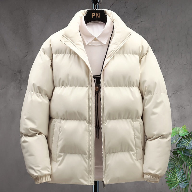 Heren Winterjas Warm Fluweel Voering Casual Stijl - Mode Vibes