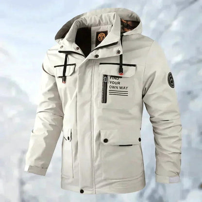Heren Winterjas Waterdicht met Afneembare Capuchon - Mode Vibes