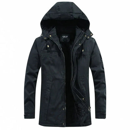Willem Heren Winterjas | Winddicht Met Capuchon, Casual Winterjassen Heren Sale 7
