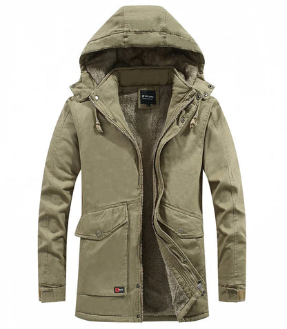 Willem Heren Winterjas | Winddicht Met Capuchon, Casual Winterjassen Heren Sale 8