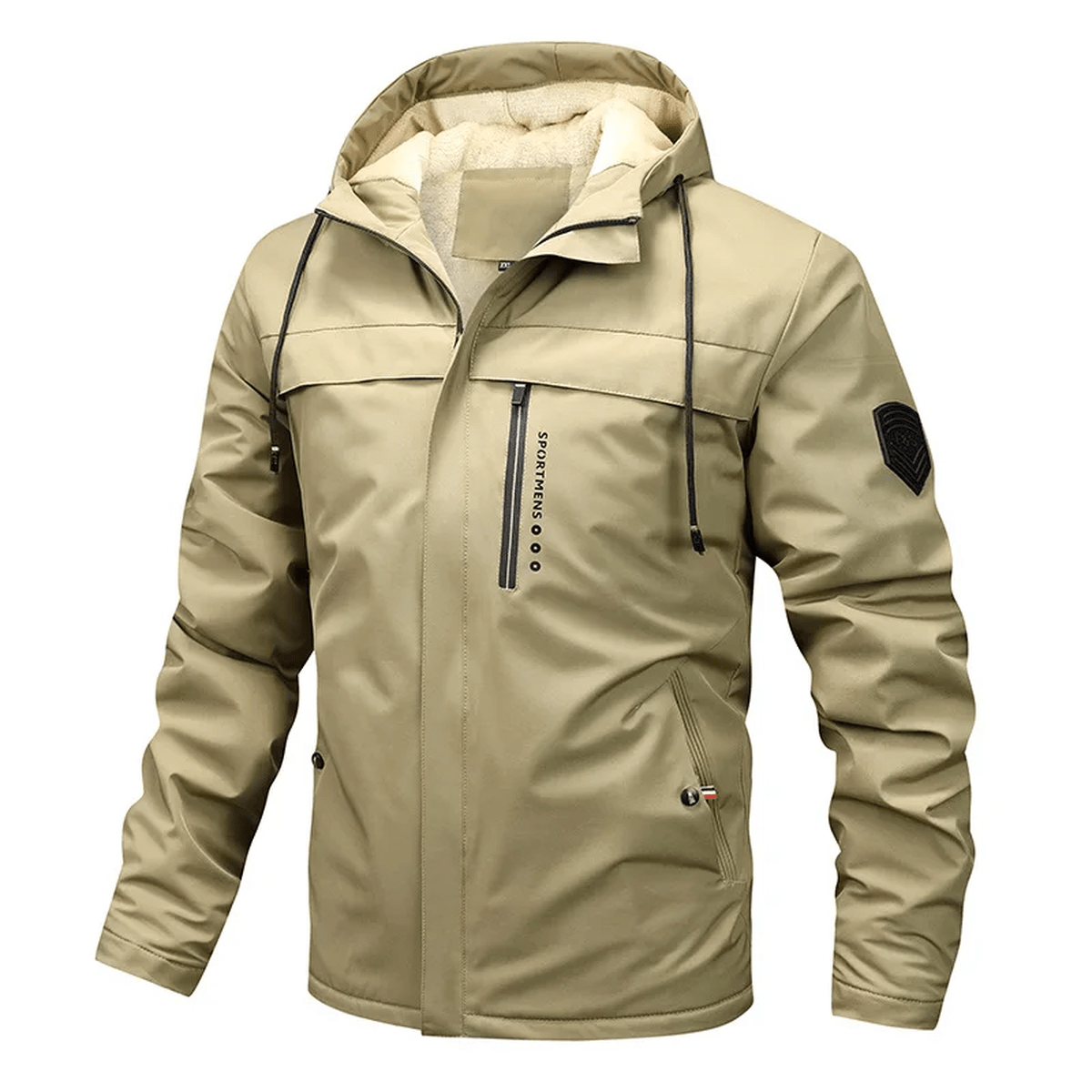 Waterdichte Winterjas Heren Fleece Voering Winddicht - Mode Vibes